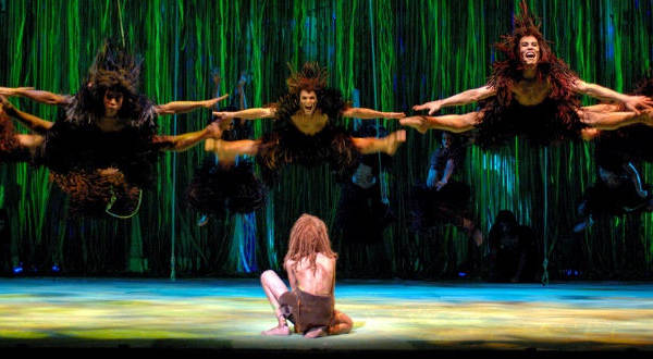 Tarzan Musical im Stage Palladium Theater Stuttgart
